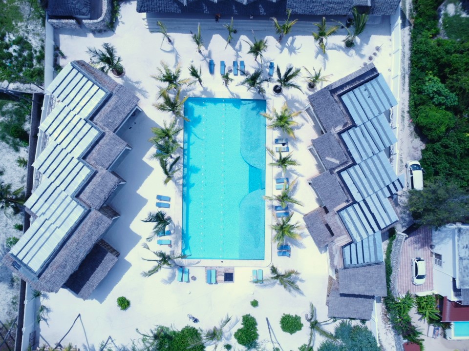 Hotel from the drone 2