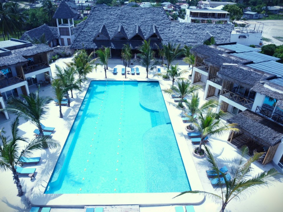 Hotel from the drone